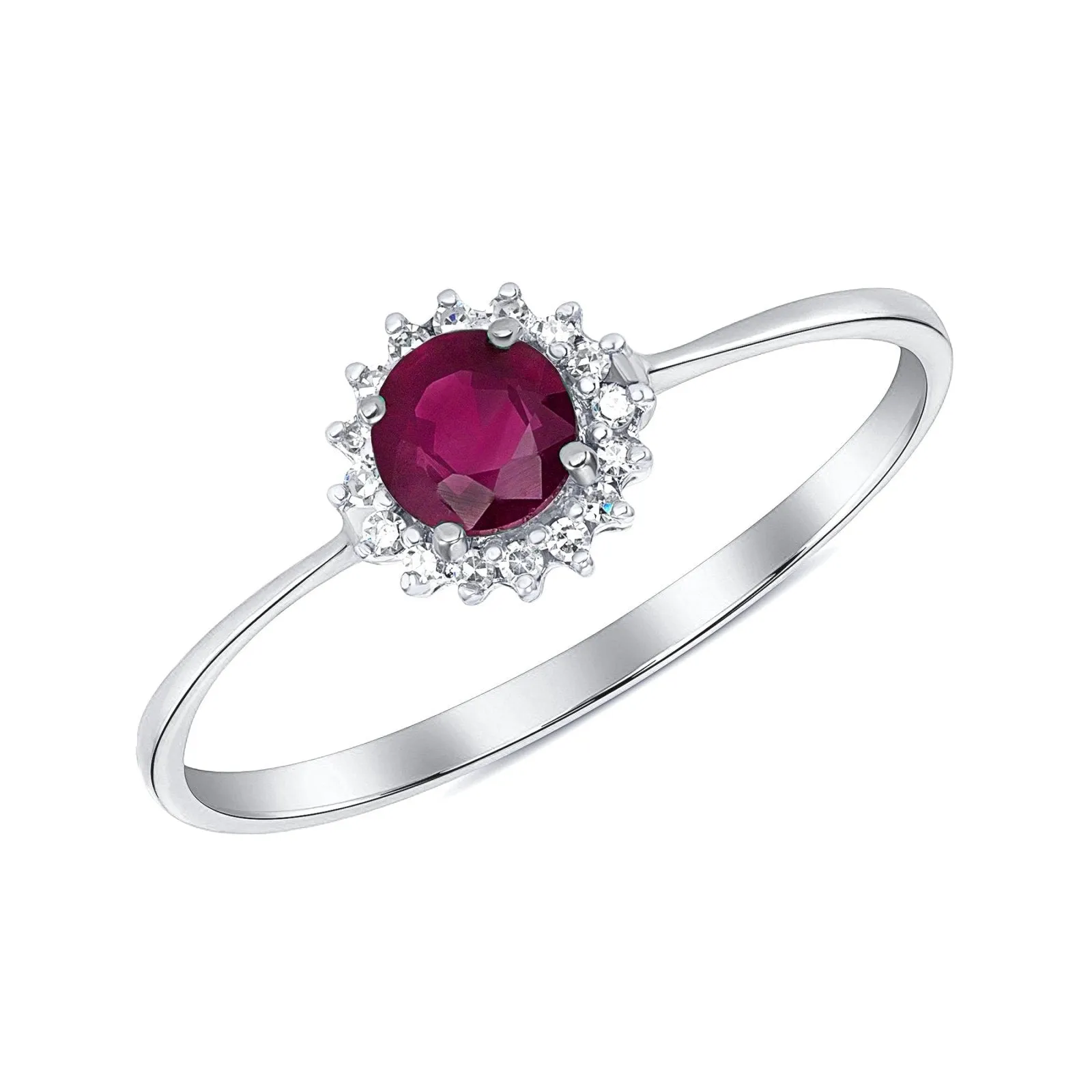 First Ruby and Diamond Ring