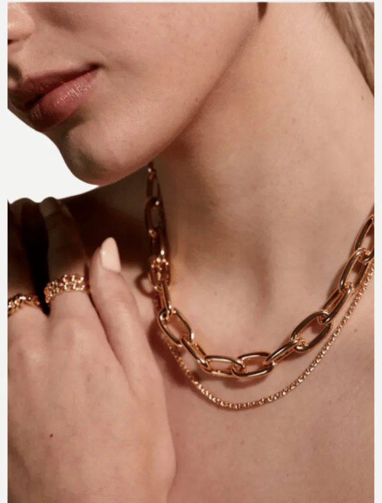 Fleur Necklace - Gold