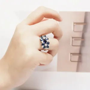 Floral Rings Chic Fashion Gift