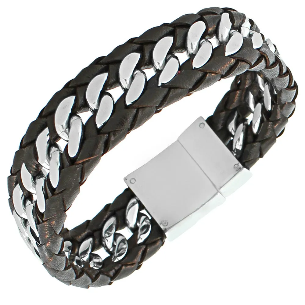 For Him Brown Leather