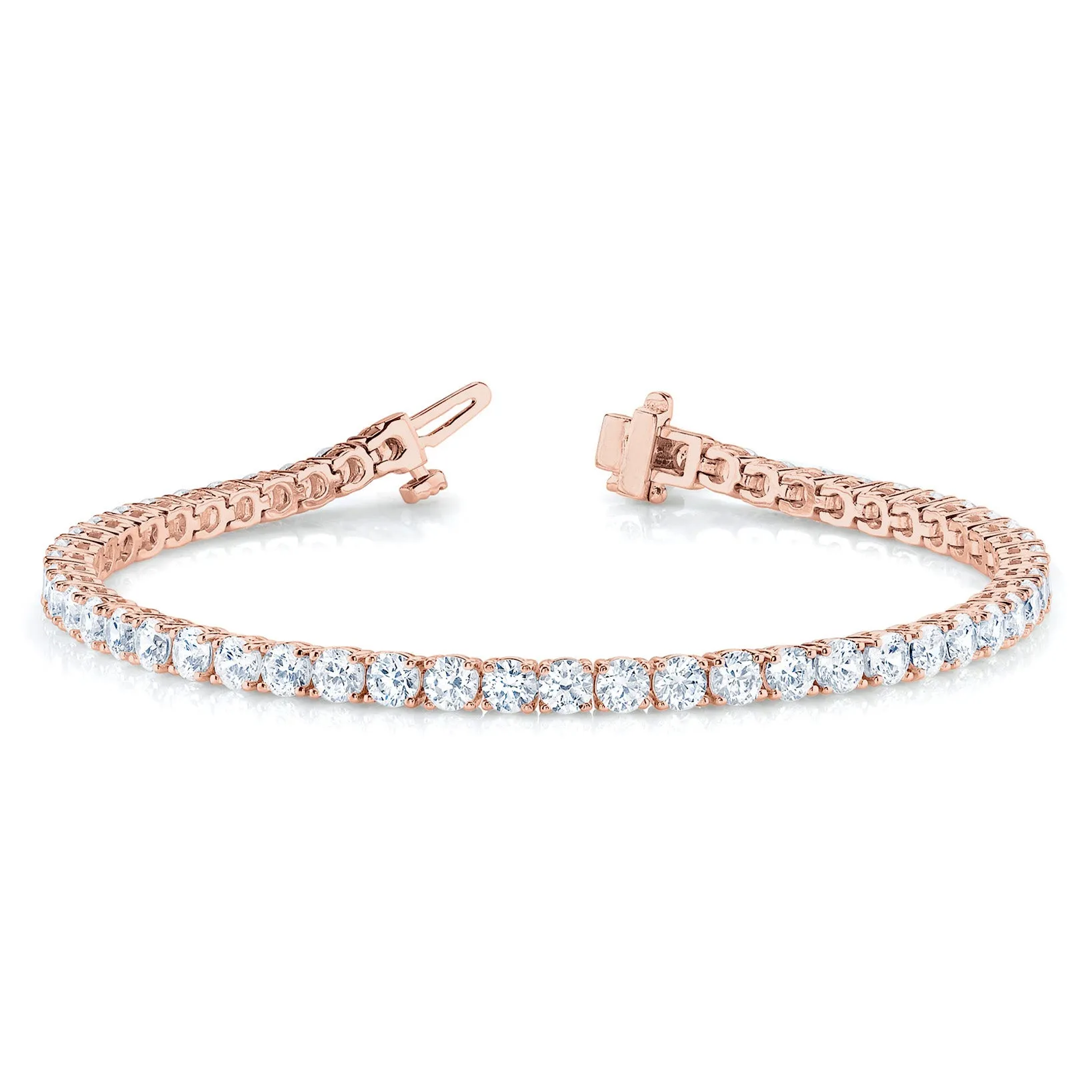 Four Prong Classic Diamond Tennis Bracelet