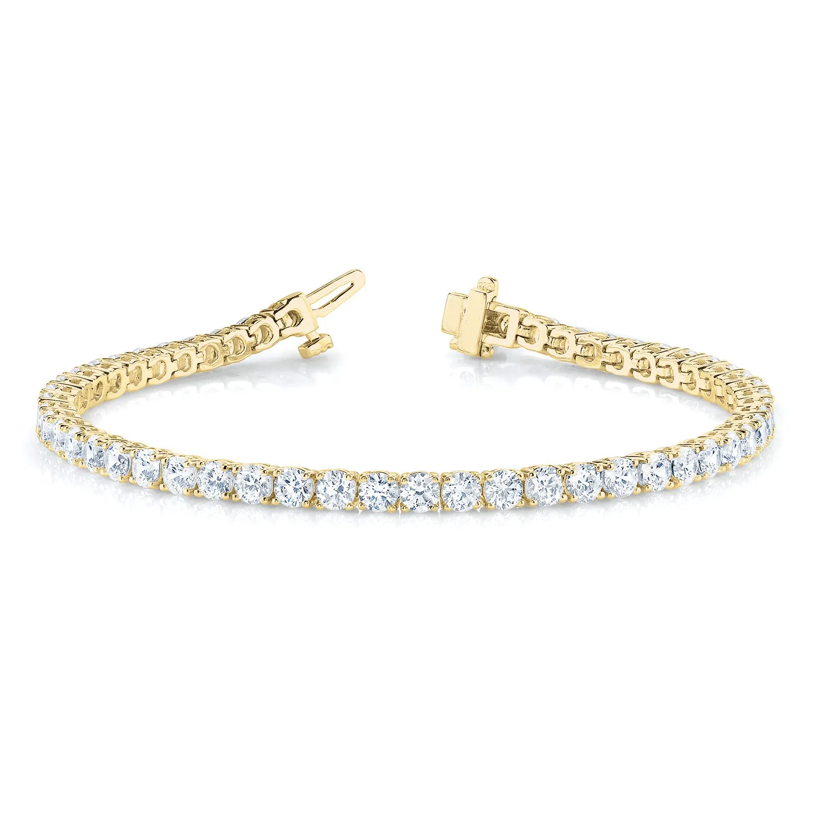 Four Prong Classic Diamond Tennis Bracelet
