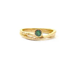 Fragment Solitaire Ring