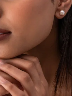 Freshwater Pearl Stud Earrings