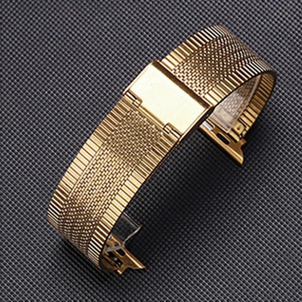Furper Vintage Mesh Stainless Steel For All Apple Watch Series Bracelet Strap