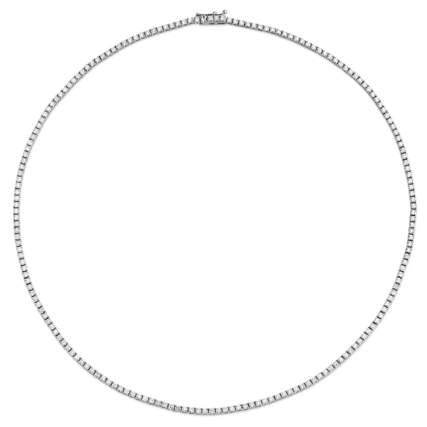 Gold & Diamond Tennis Necklace