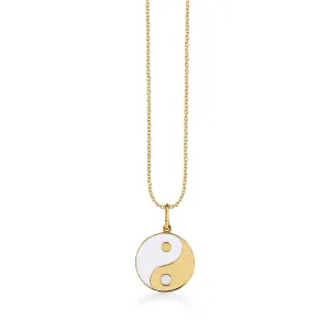 Gold & Enamel Yin Yang Charm