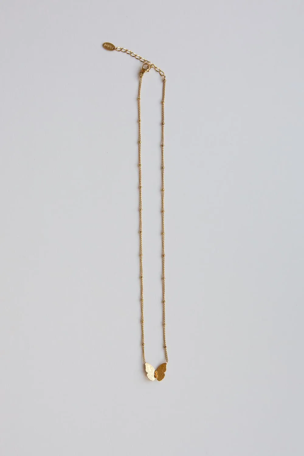 Gold Butterfly Necklace