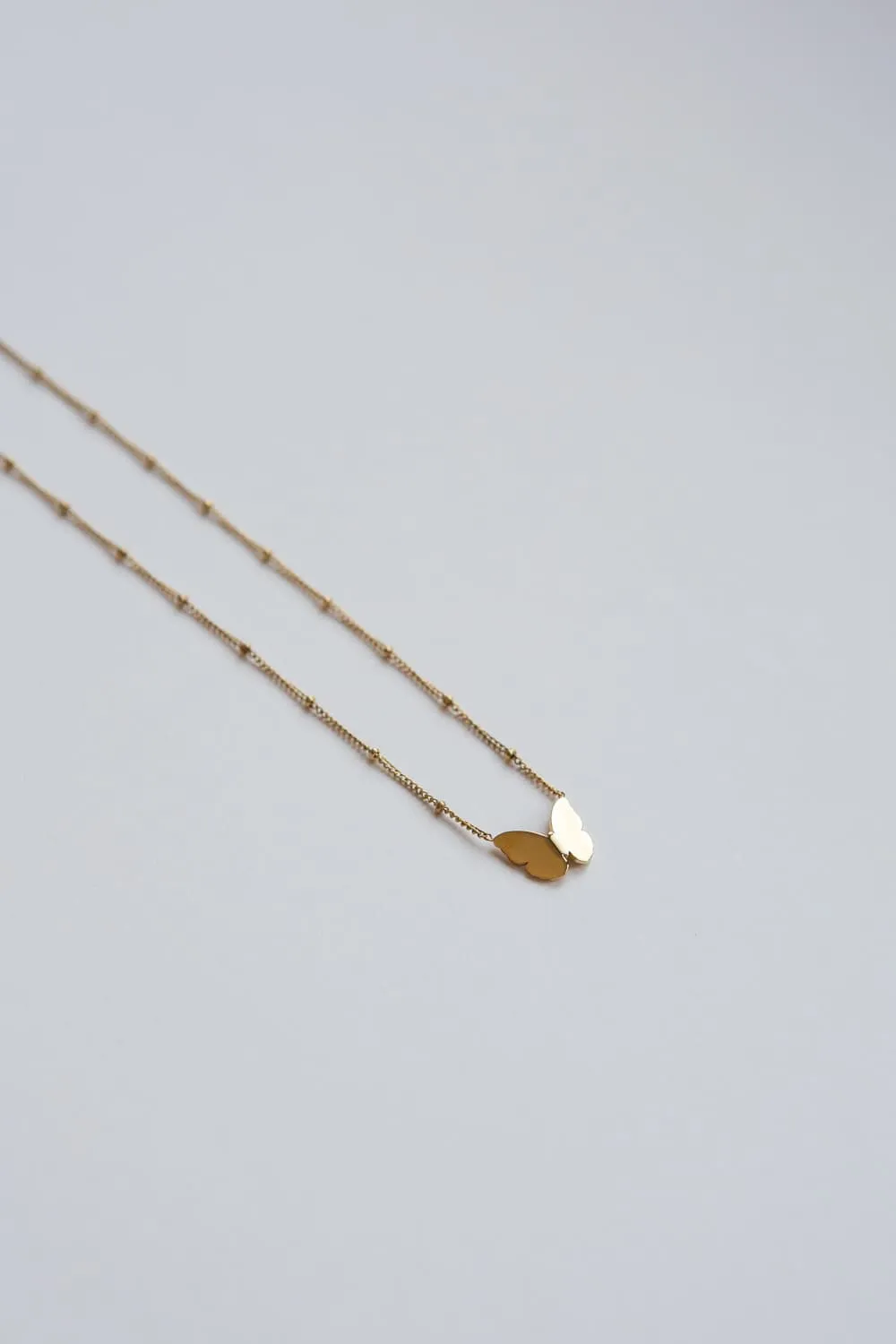 Gold Butterfly Necklace