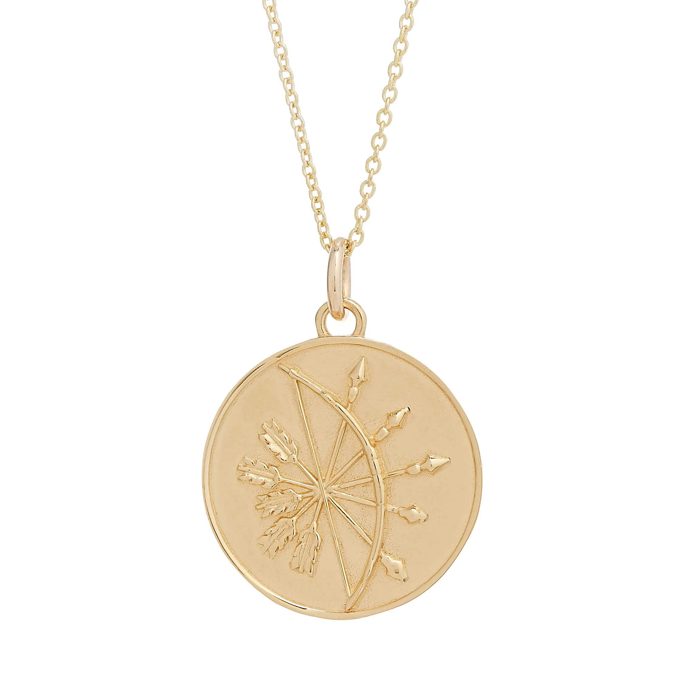 GOLD PLATED & STERLING SILVER ZODIAC MEDALLIONS