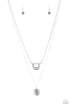 Gypsy Go-Getter Green Paparazzi Necklace