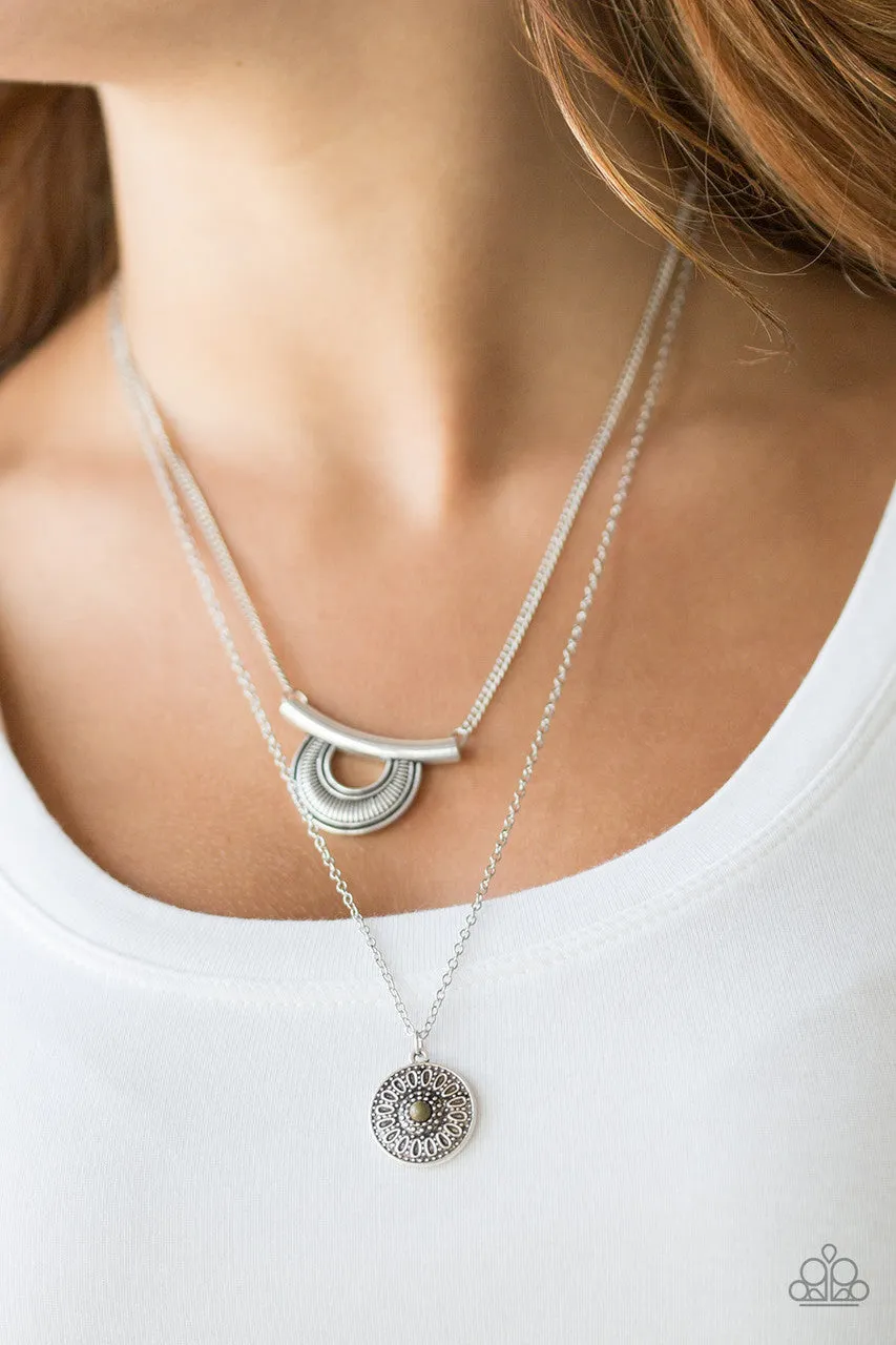 Gypsy Go-Getter Green Paparazzi Necklace