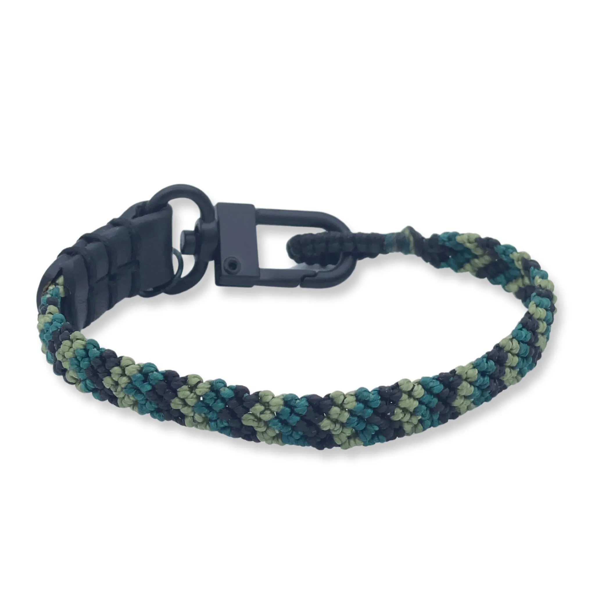 Hand-knotted Stripe Chevron Bracelet