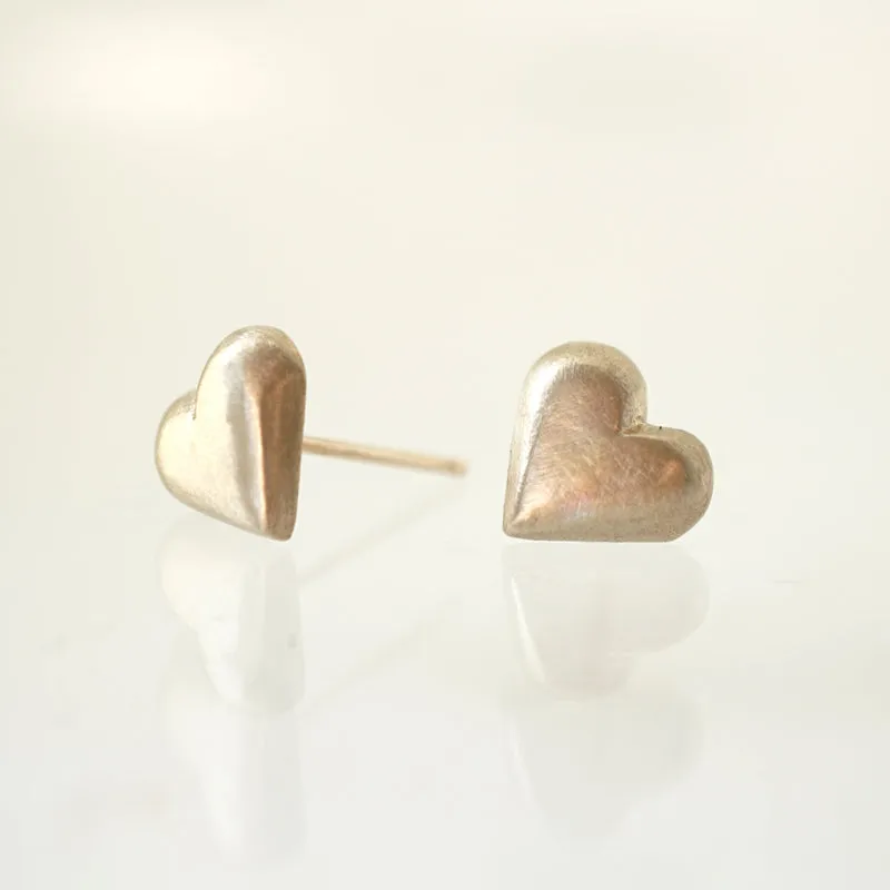 Heart Stud Earrings