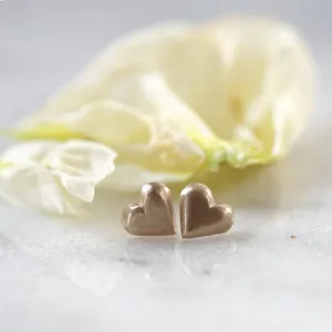 Heart Stud Earrings