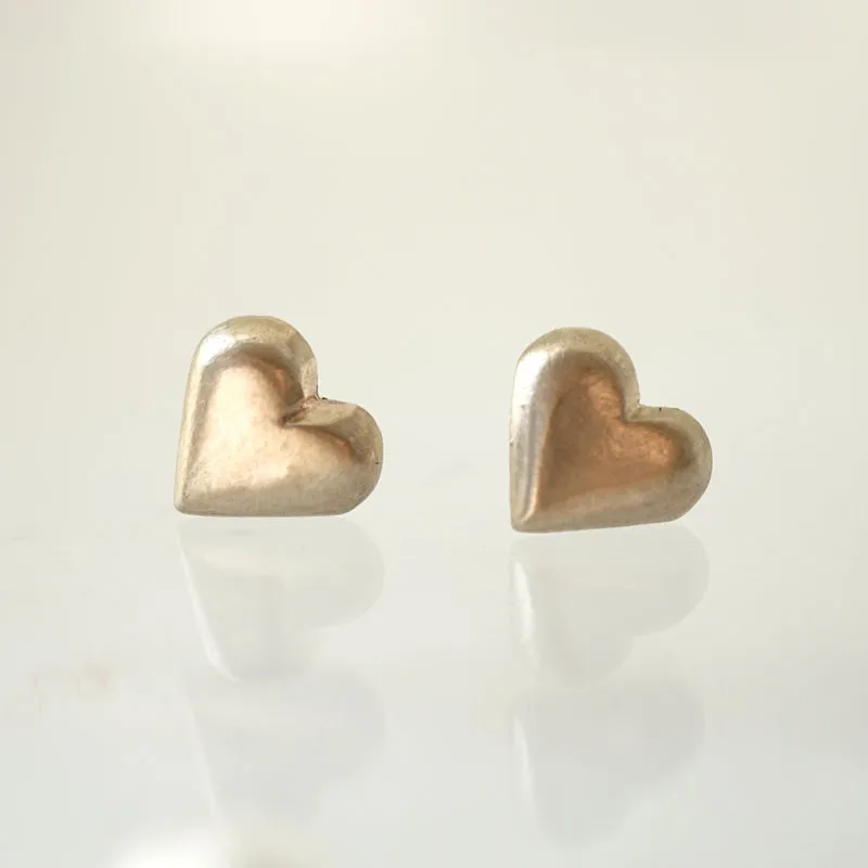 Heart Stud Earrings