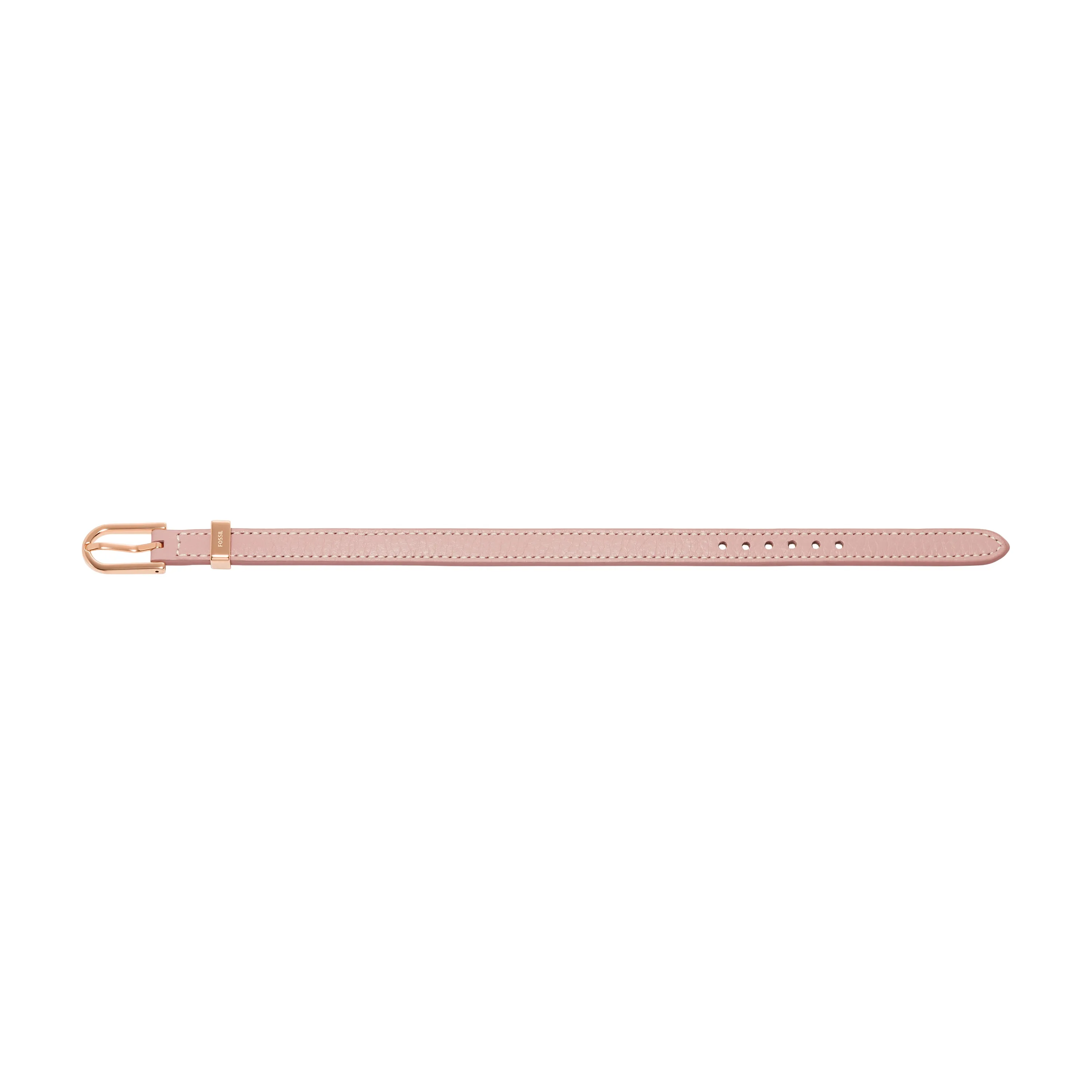 Heritage D-Link Blush Leather Strap Bracelet
