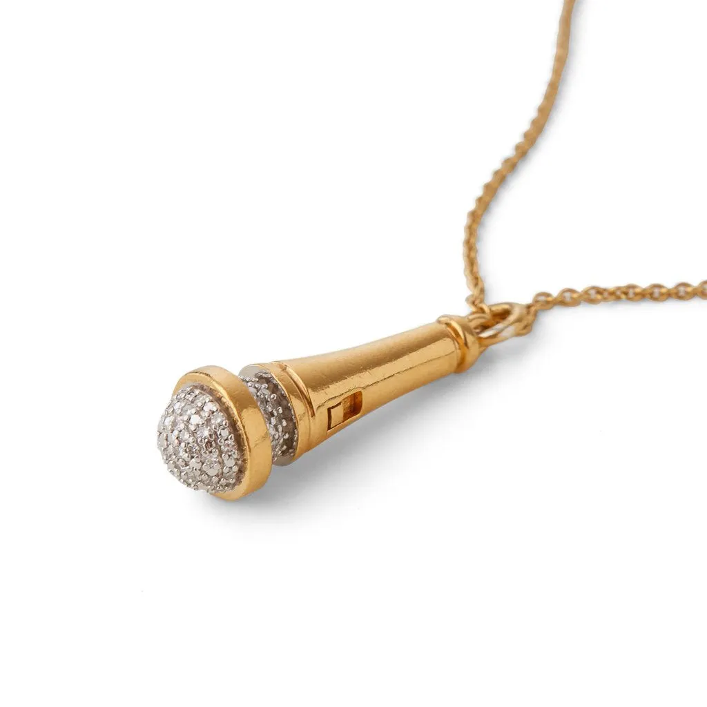 Hot Mic - Microphone, Gold