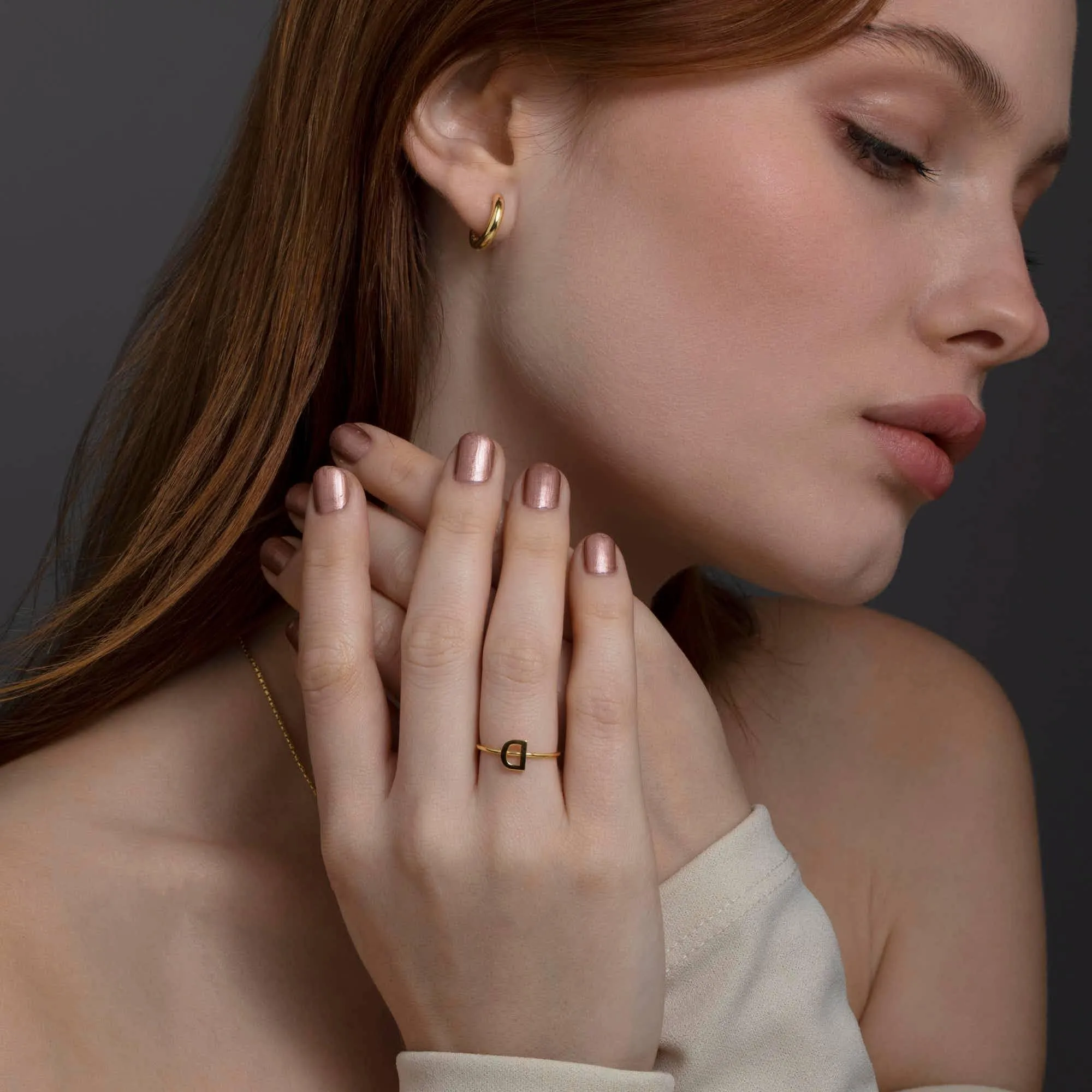 Huggie Hoops Earrings - 18K Gold Vermeil