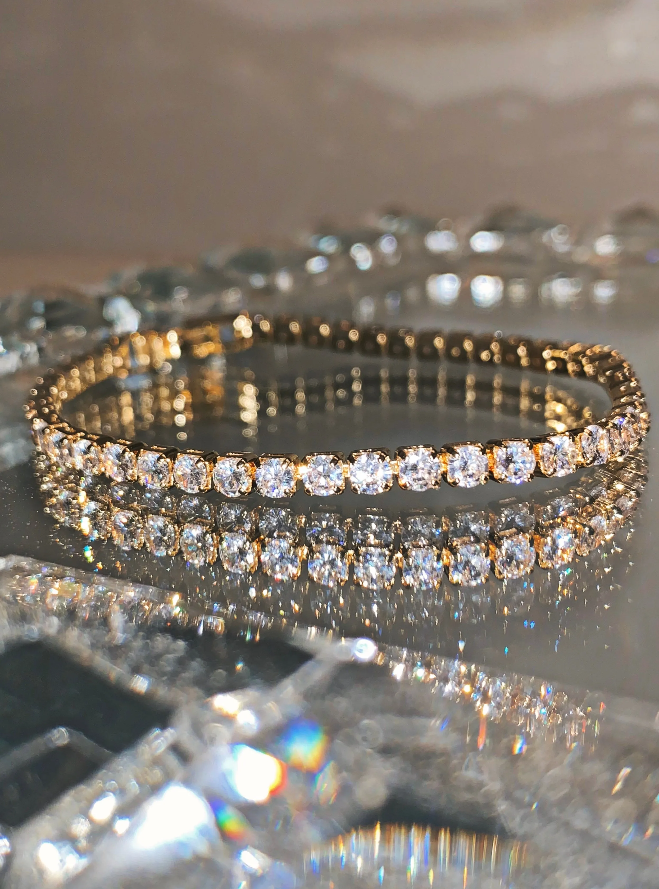 Icy Tennis Bracelet