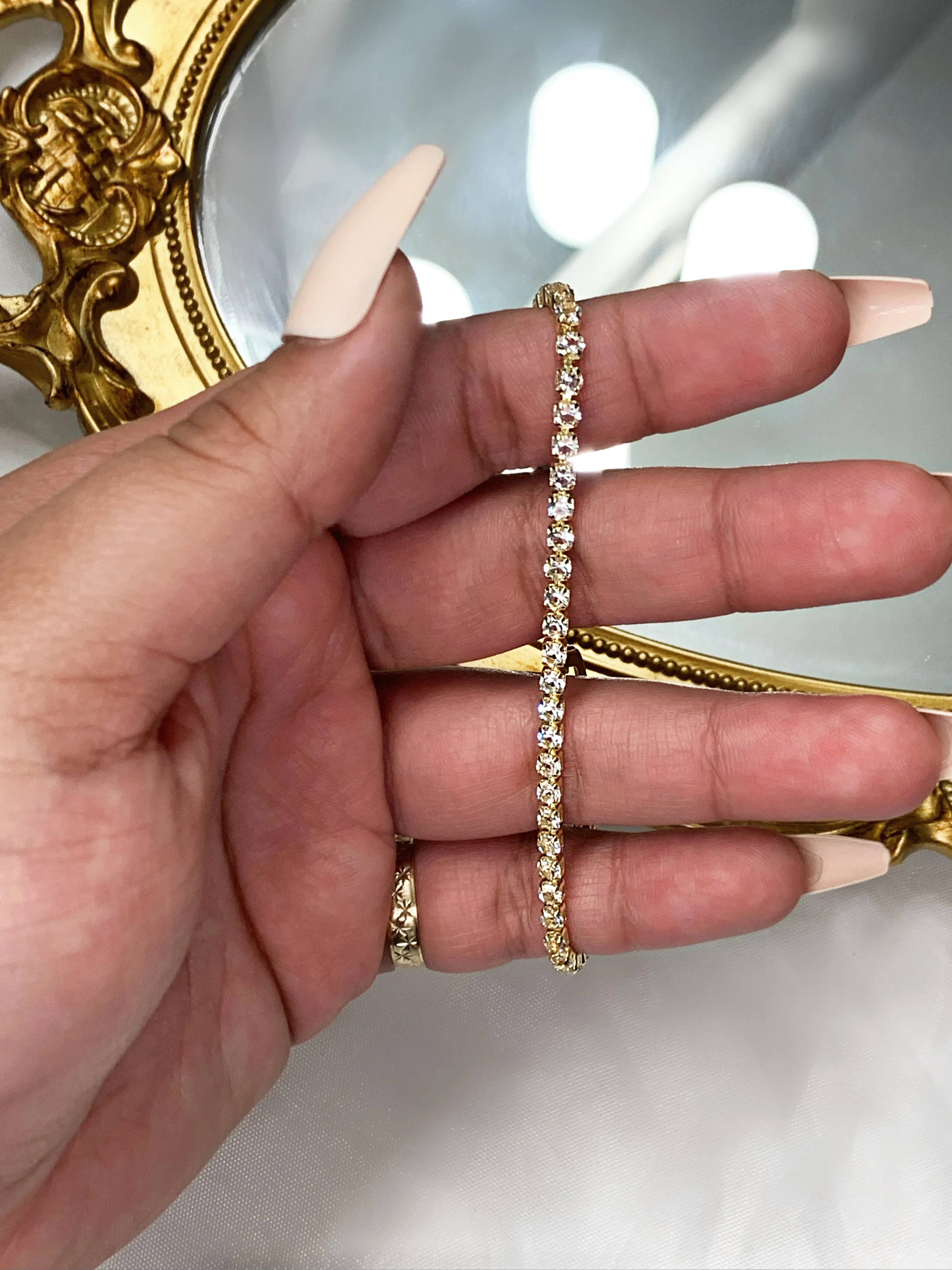 Icy Tennis Bracelet