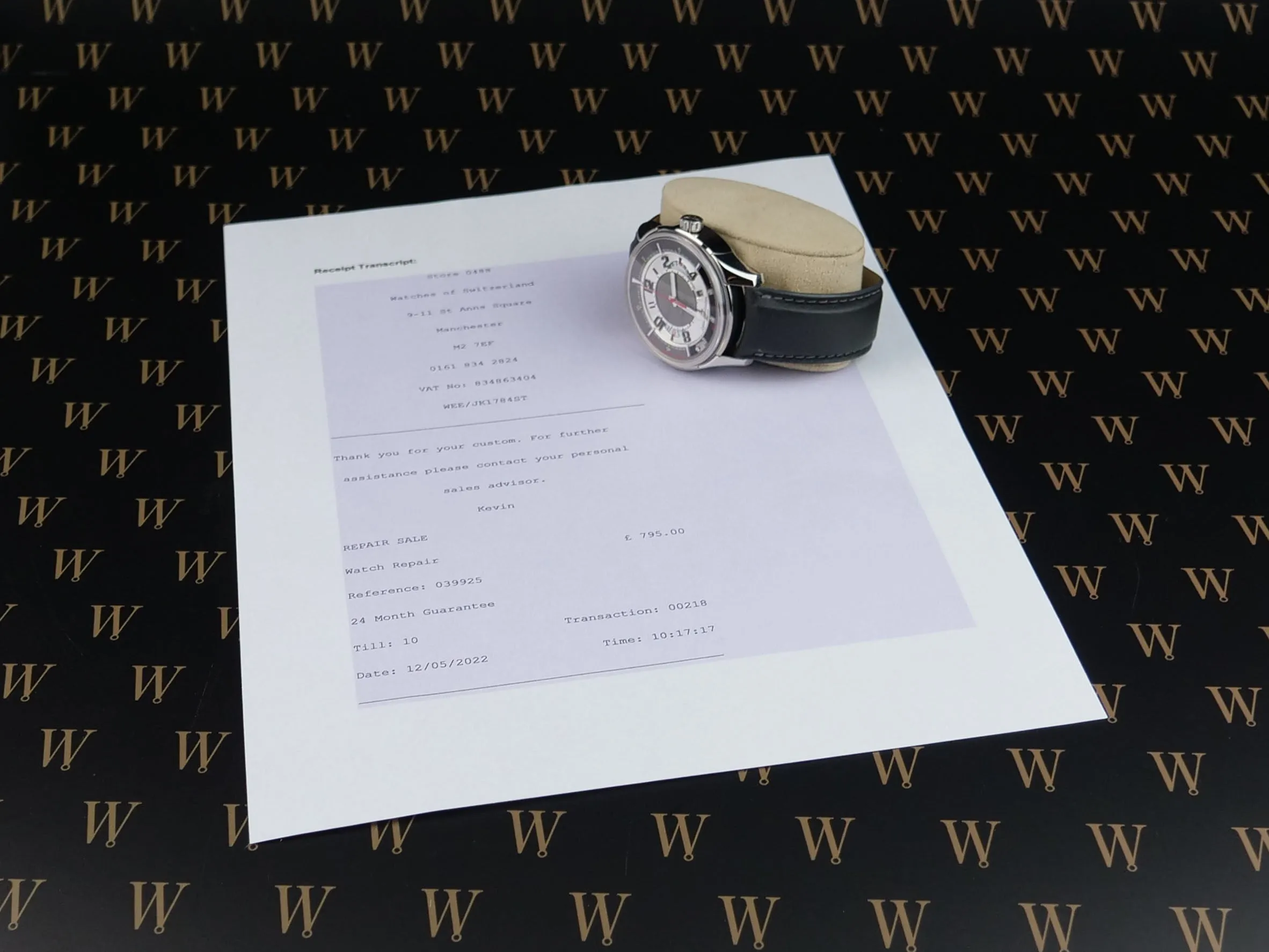 Jaeger Le Coutre Aston Martin ltd edition Platinum Number 57 of 200