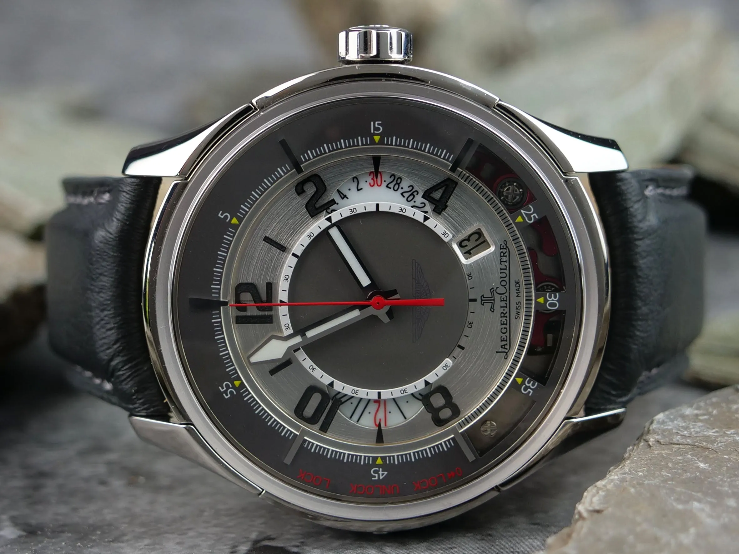 Jaeger Le Coutre Aston Martin ltd edition Platinum Number 57 of 200
