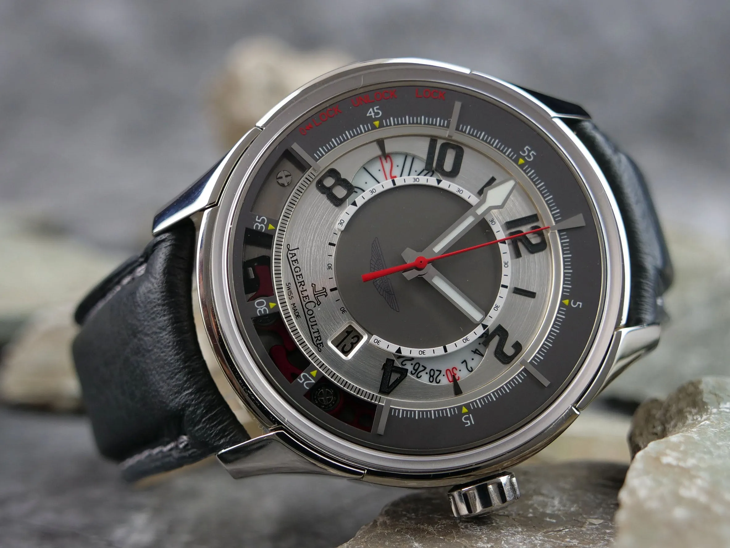 Jaeger Le Coutre Aston Martin ltd edition Platinum Number 57 of 200