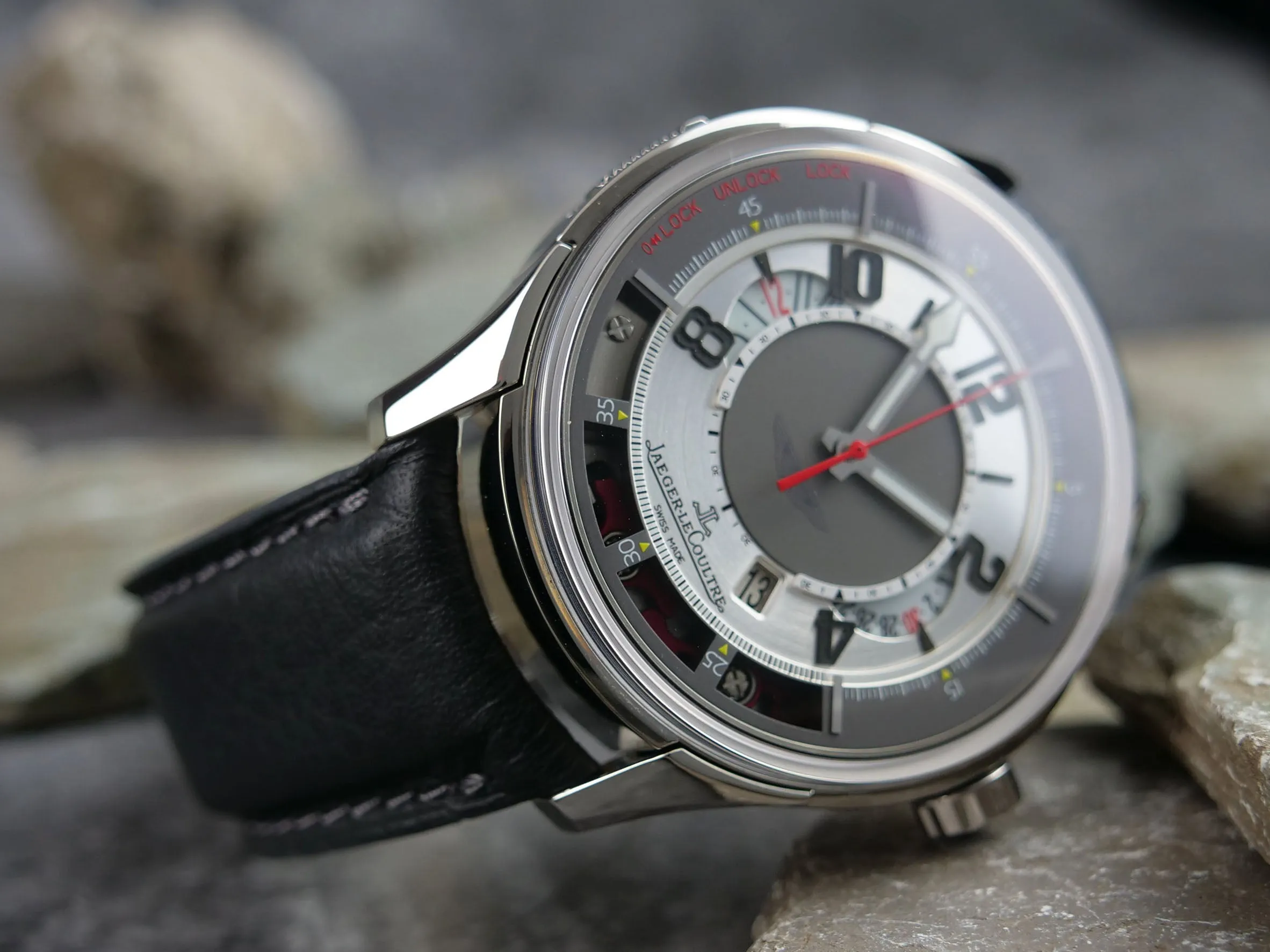 Jaeger Le Coutre Aston Martin ltd edition Platinum Number 57 of 200