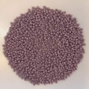 Japanese Seed Beads Size 11 Opaque Light Purple 7.5gm Bag