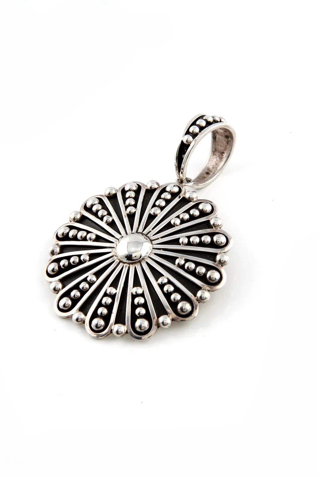 Johnathan Nez Sterling Silver Pendant