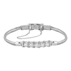 Kaspar & Esh 14k White Gold Tennis Bracelet