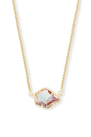 Kendra Scott Tess Gold Pendant Necklace in Dichroic Glass | 4217704127