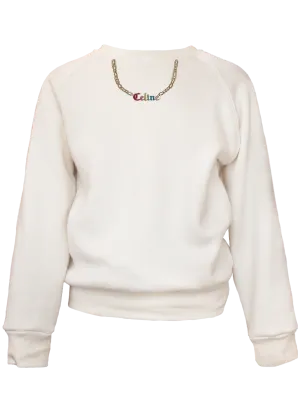 Kids' Custom Nameplate Necklace Pullover