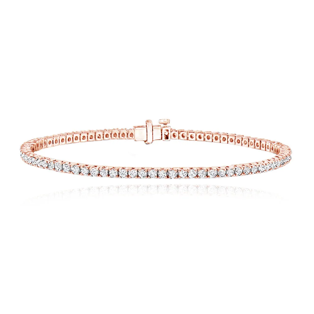 Lab Diamond Tennis Bracelet 2ct