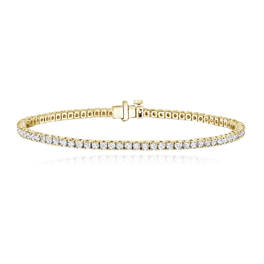 Lab Diamond Tennis Bracelet 2ct