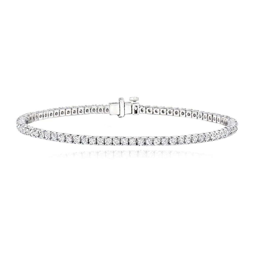 Lab Diamond Tennis Bracelet 2ct