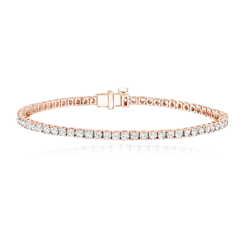 Lab Diamond Tennis Bracelet 3ct