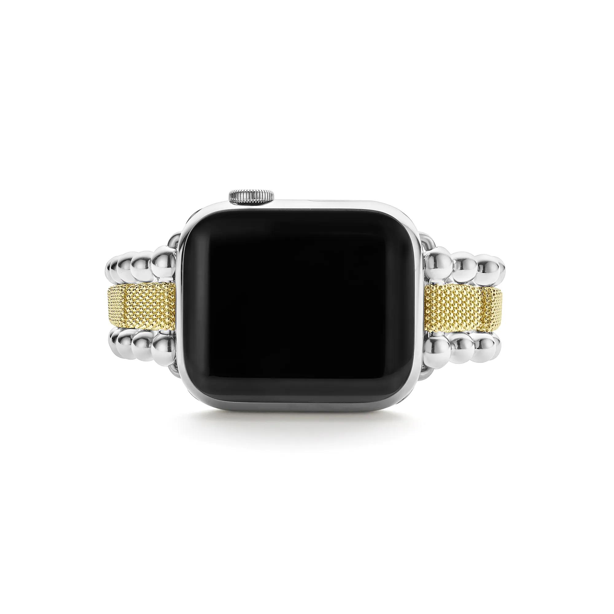 LAGOS Smart Caviar 18K Gold and Sterling Silver Caviar Beaded Watch Bracelet