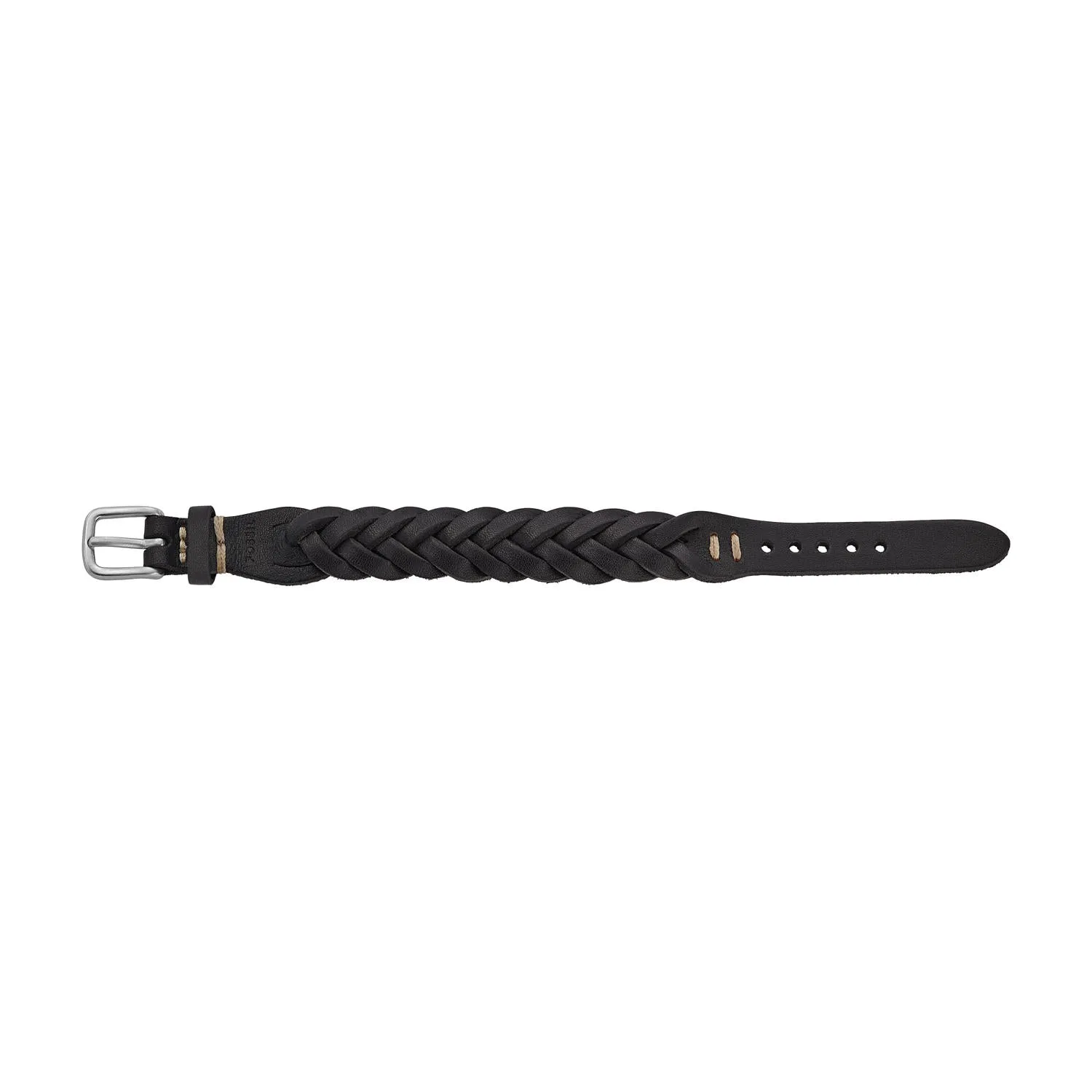 Leather Essentials Black Leather Strap Bracelet