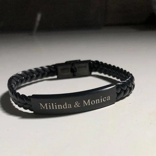 Leather Strap Bracelet