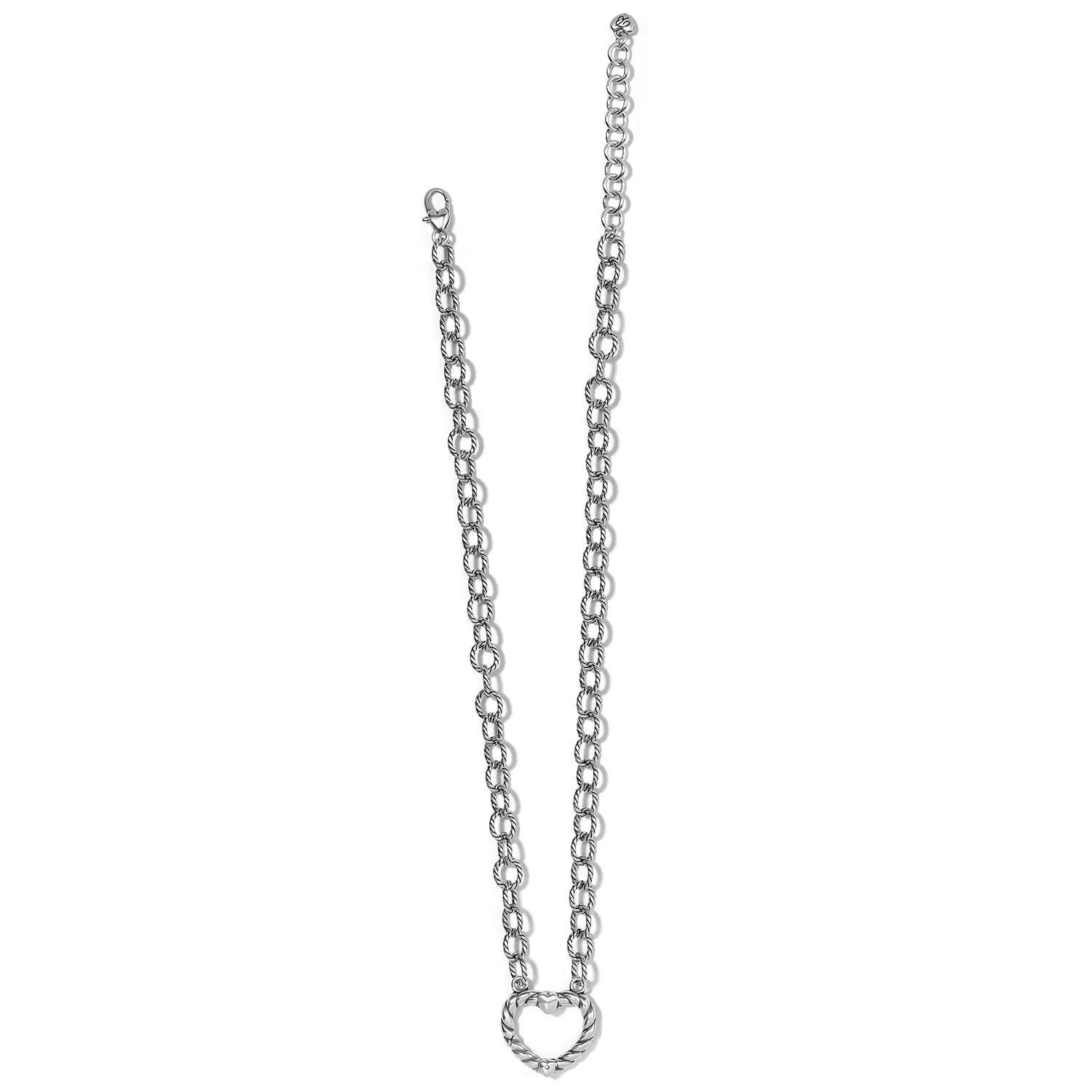 Mabel Heart Charm Holder Necklace - JM6270