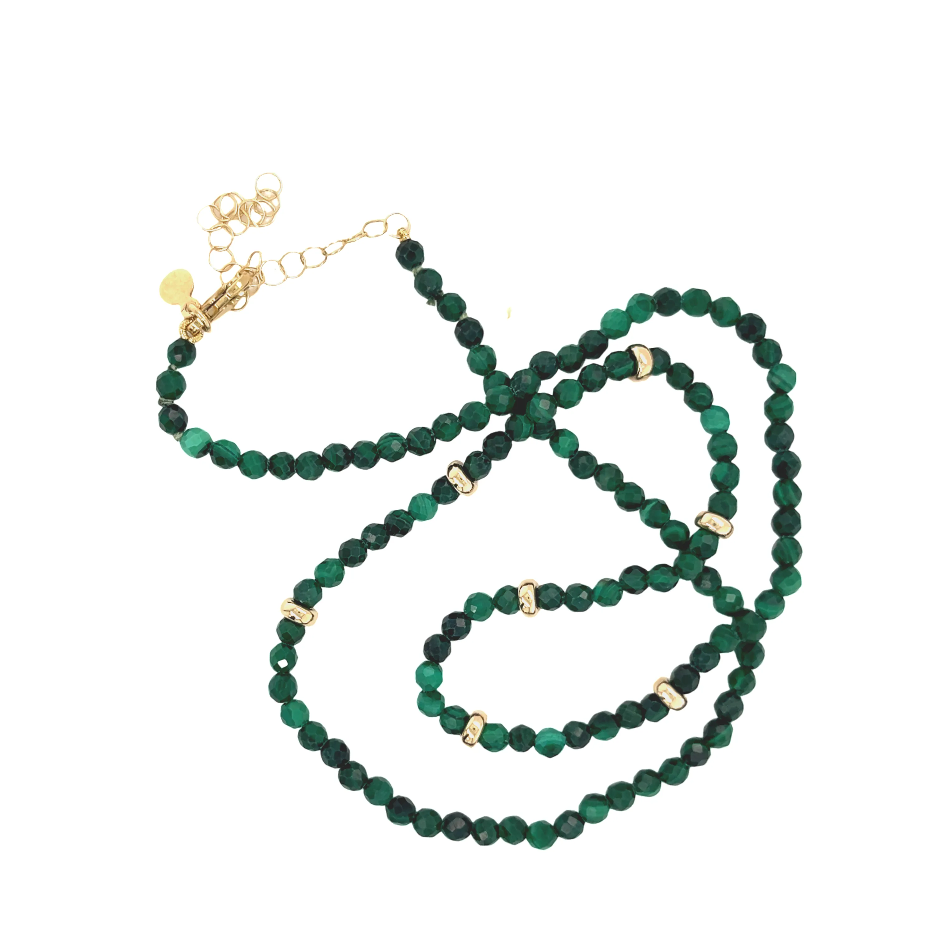 Malachite Bead Necklace