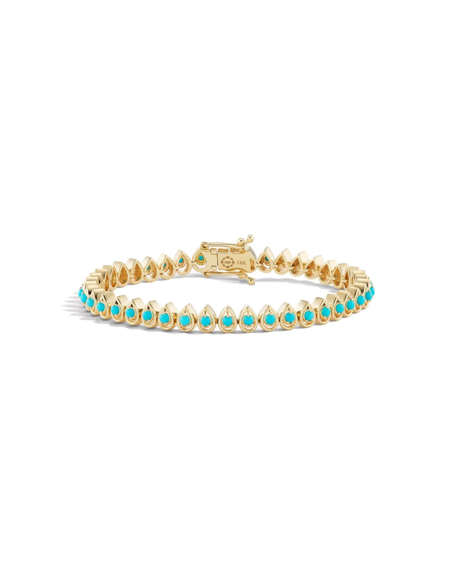 Mandala Petal Tennis Bracelet