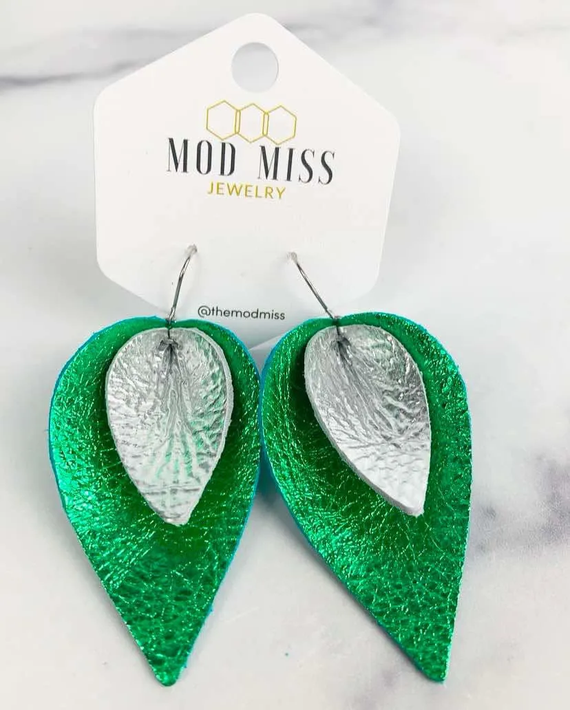 MARCH 2025 Stacked Petal Earrings {Pre-Order:  Ships First Week of MARCH/Please Order Separately/Orders Are NOT Split Up!}