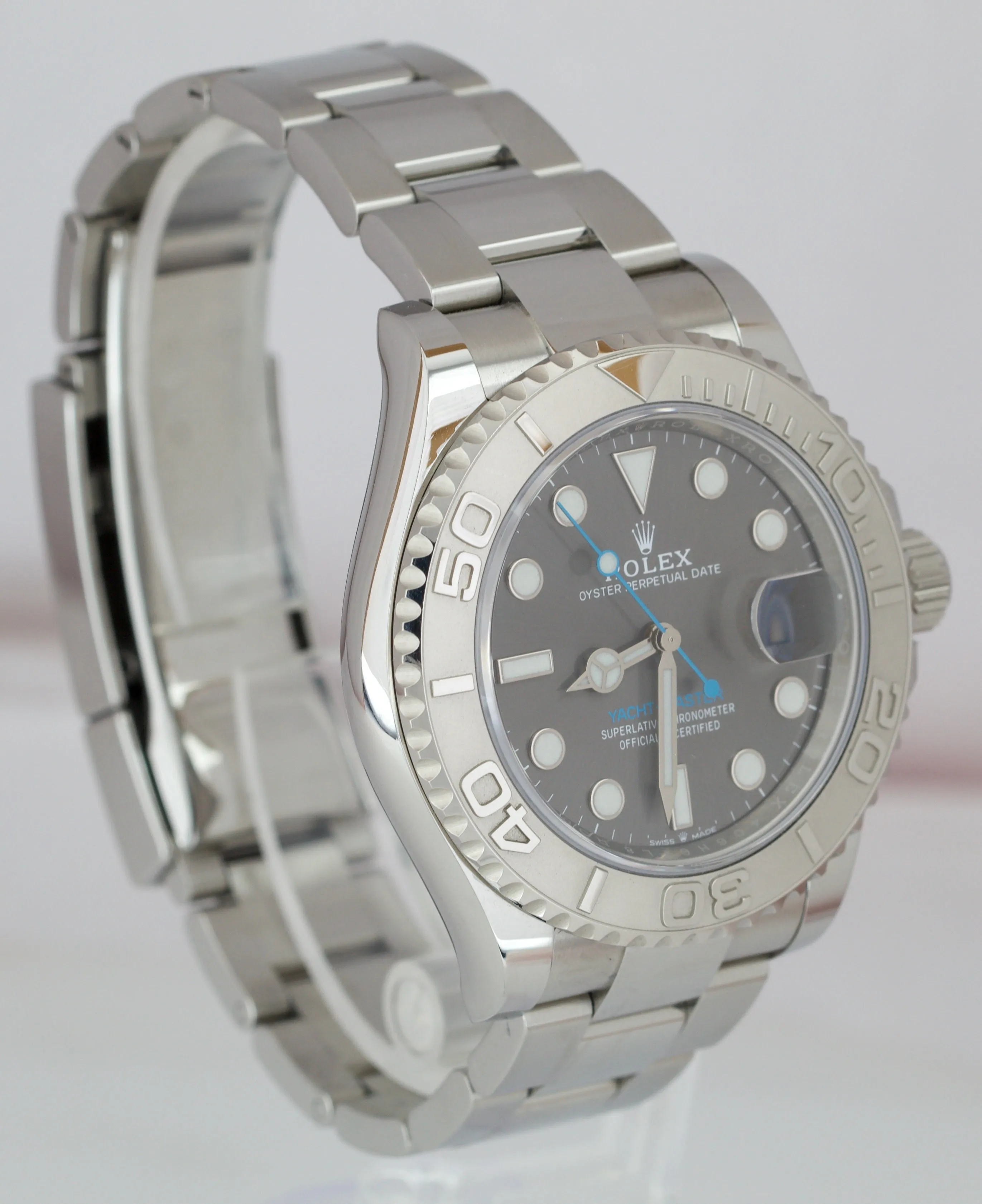 MAY 2021 Rolex Yacht-Master 40mm Dark Rhodium 126622 Stainless Oyster Watch B P