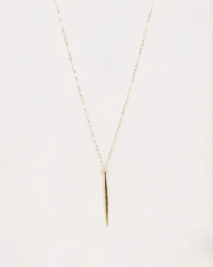 Medium Quill, Gold Filled