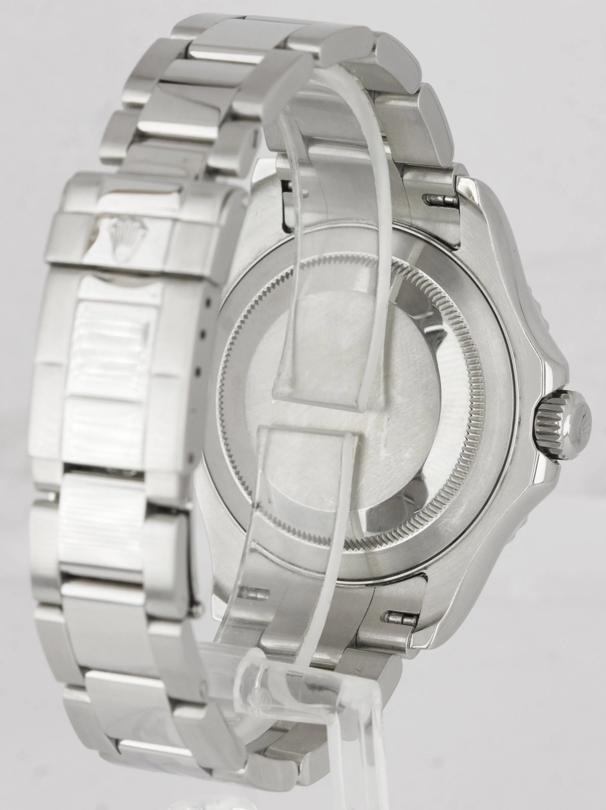 Men's Rolex Yacht-Master Stainless Steel Platinum 40mm Oyster Date Watch 16622