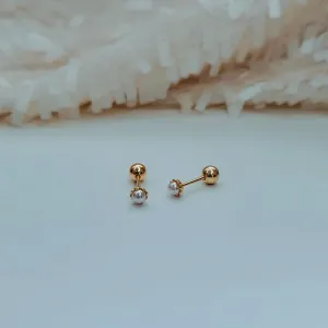 Mi Perlita Studs