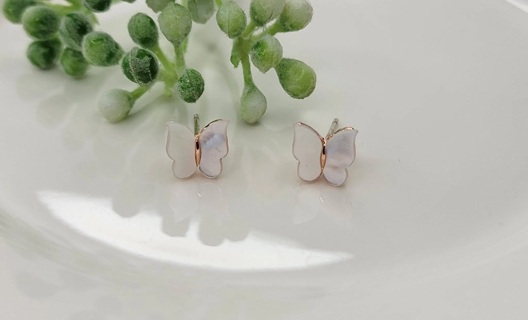 Mini Butterfly Stud Earrings